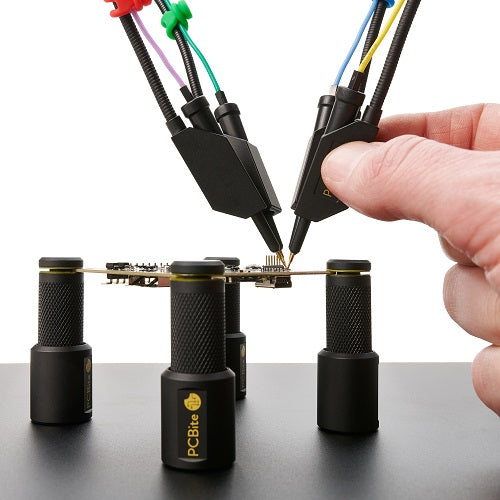 PCBite kit with 4x SQ10 probes and test wires image 5